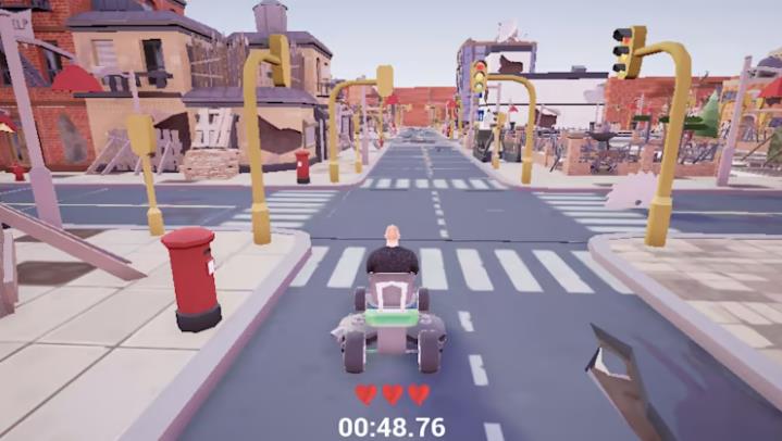 割草机游戏:赛车 Lawnmower game: Mortal Race_4