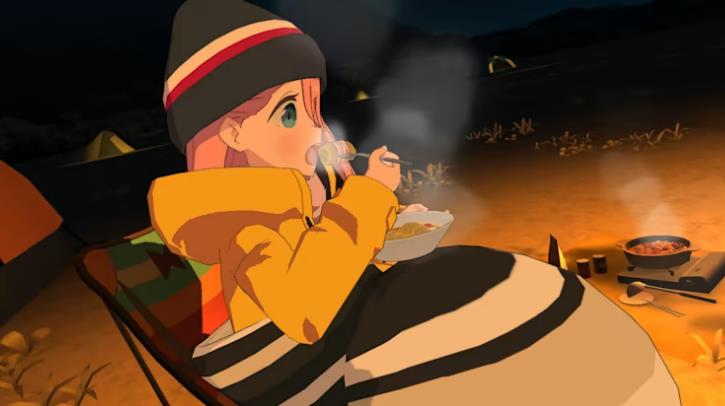 摇曳露营 Laid-Back Camp - Virtual - Fumoto Campsite_1