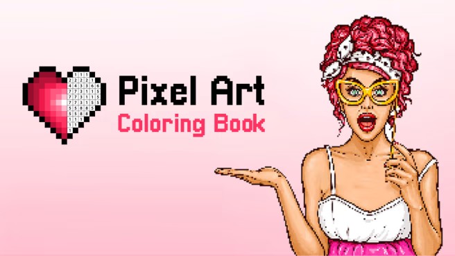 像素艺术配色书 Pixel Art Coloring book_0