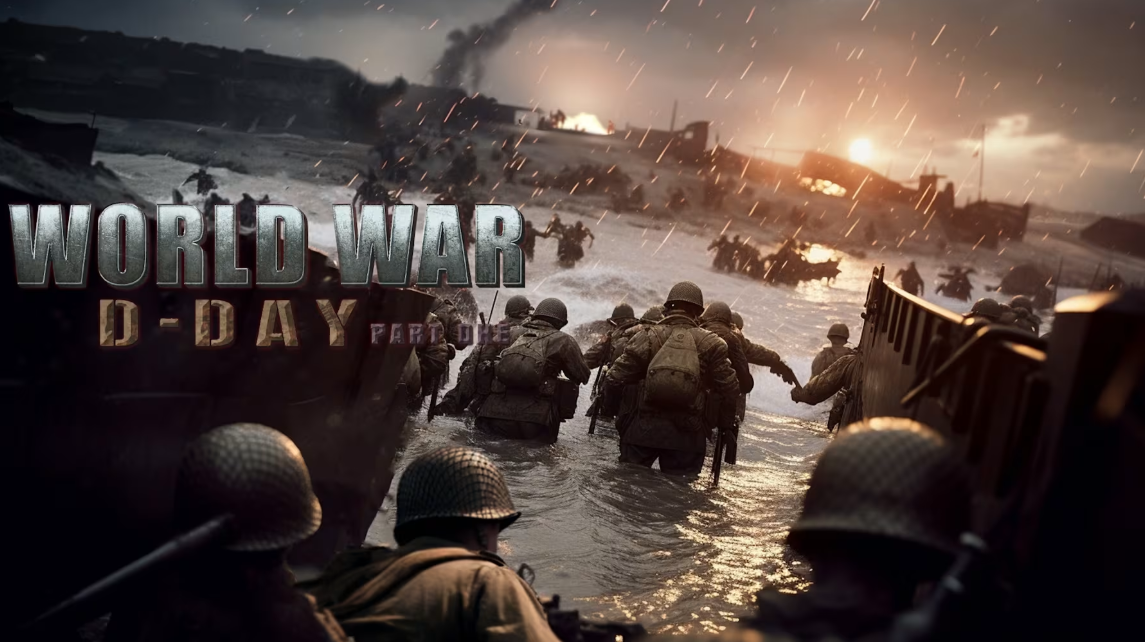世界大战行动开始第一部 World War: D-Day PART ONE_0