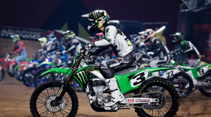 野兽越野摩托车：官方游戏4.Monster Energy Supercross: The Official Videogame 4_0