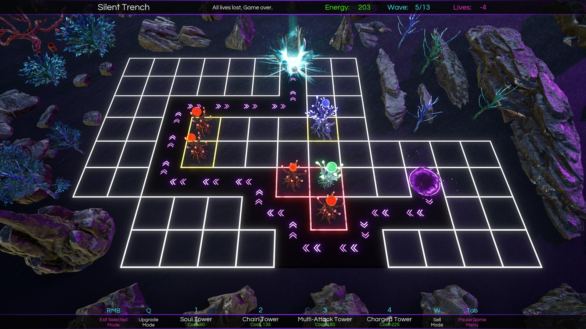 太空自然攻击塔防御/Space Nature Attack Tower Defense_1