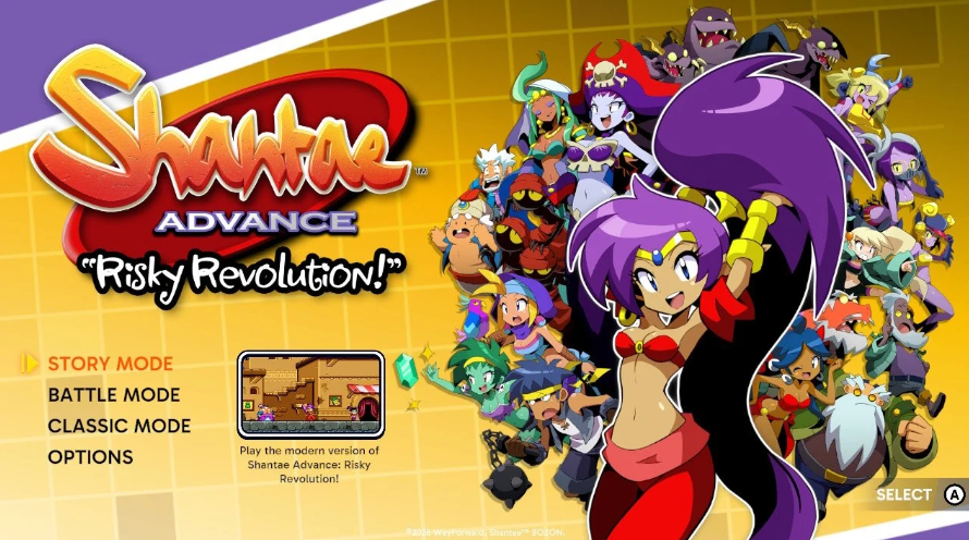 桑塔高级版:高风险革命 Shantae Advance:Risky Revolution_0