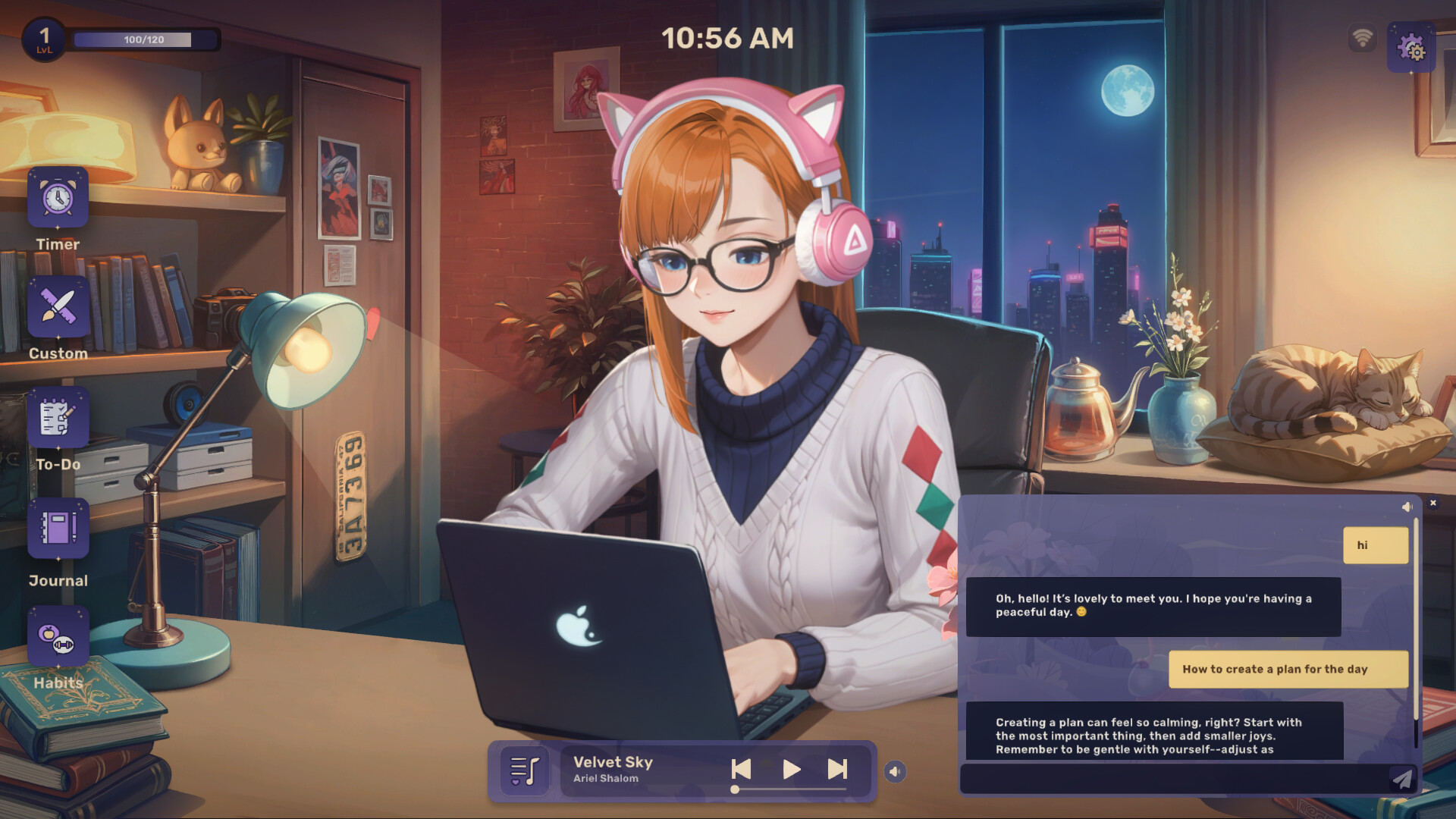 Lo-Fi女孩:AI助手/Lo-Fi Girl: AI Assistant_1