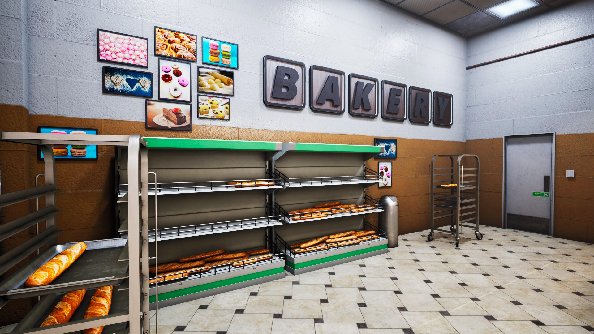 出口前:超市/Before Exit: Supermarket_0