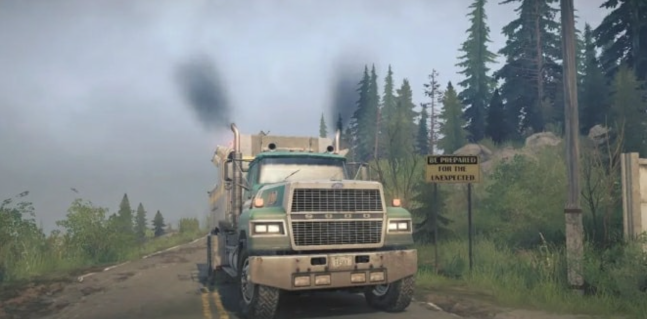 旋转轮胎:泥泞奔驰 Spintires:MudRunner – American Wilds_0