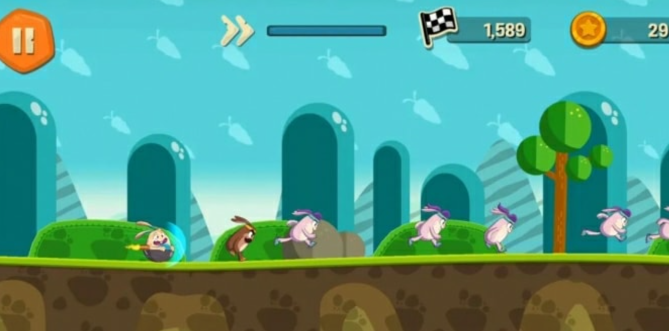 火箭兔：硬币竞赛 Rocket Rabbit – Coin Race_0