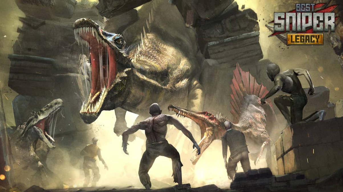 最佳狙击手：恐龙猎手 与 射手 3D Best Sniper Legacy:Dino Hunt & Shooter 3D_0