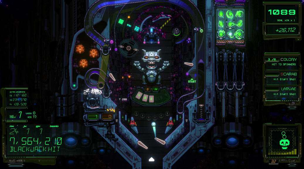 异种弹珠台 XENOTILT HOSTILE PINBALL_0