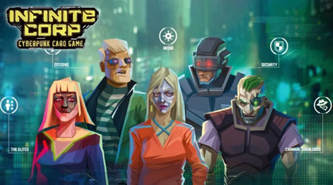 无限集团:赛博朋克卡牌决策 InfiniteCorp: Cyberpunk Card Game_0