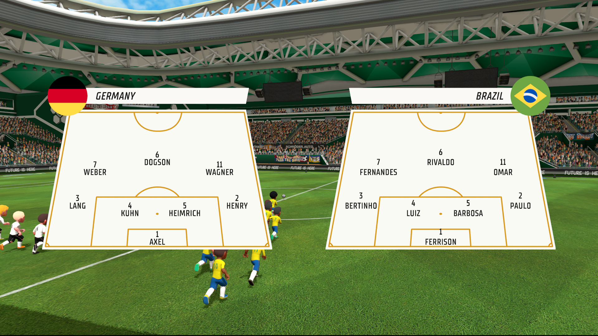 超级足球爆炸:美国 VS 欧洲 Super Soccer Blast America VS Europe_0