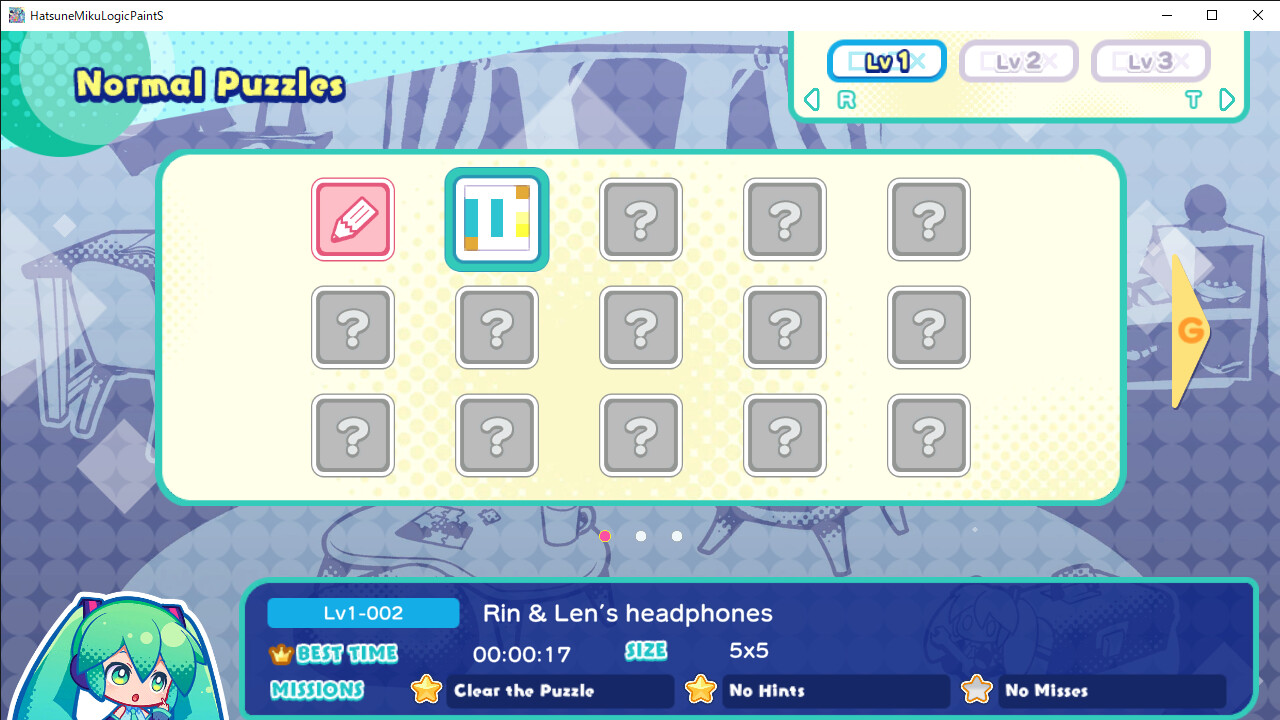 初音未来 逻辑划线脑瓜转转转 S Hatsune Miku Logic Paint S_1