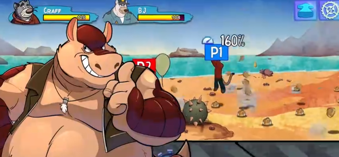 鳄鱼侦探布罗格 乱斗酒吧 BROK The Brawl Bar_1