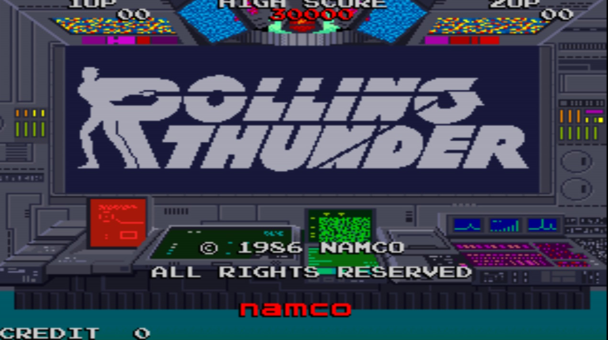 街机档案雷霆计划 Arcade Archives ROLLING THUNDER_0