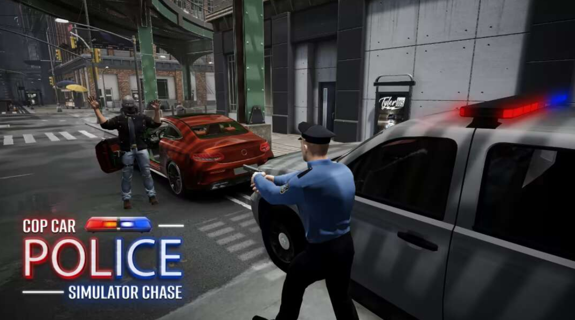 警车警察模拟器追逐 Cop Car Police Simulator Chase_0