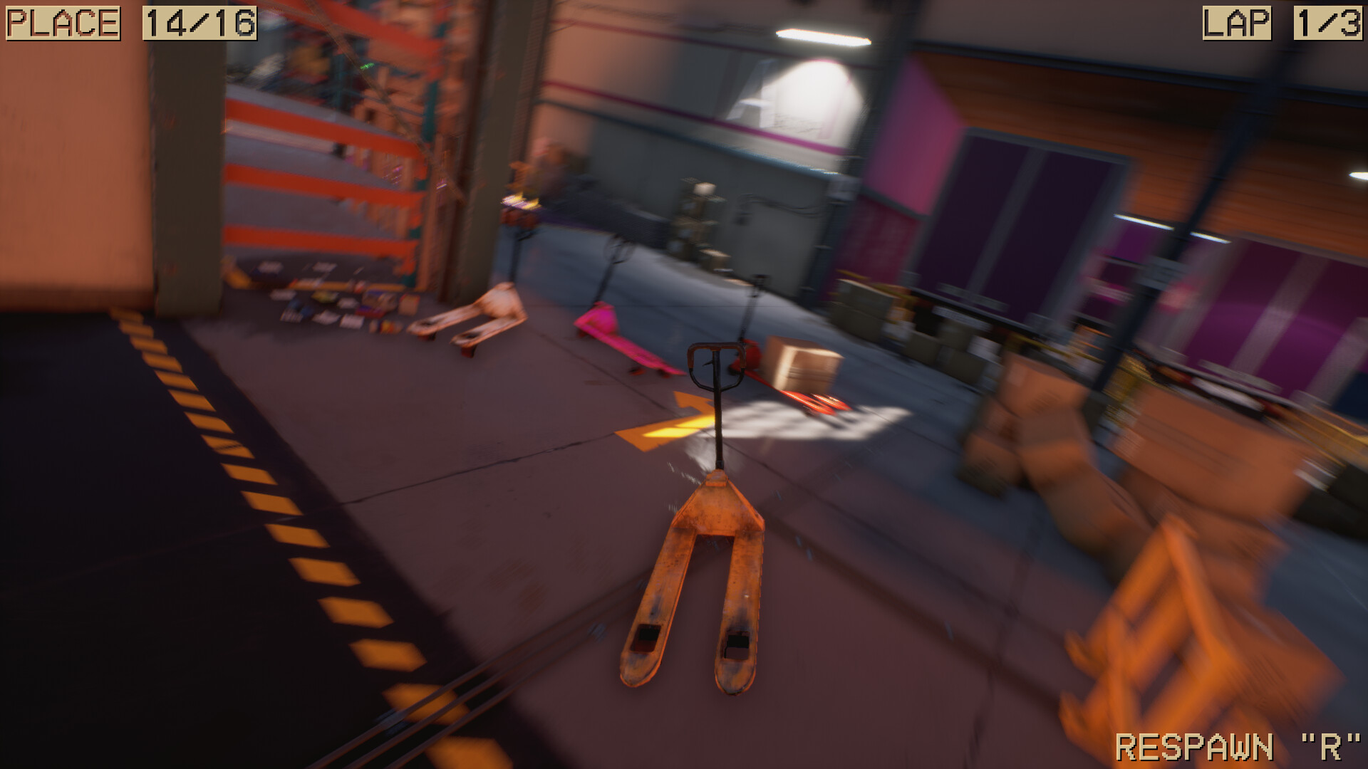 托盘搬运竞速/Pallet Jack Racing_1