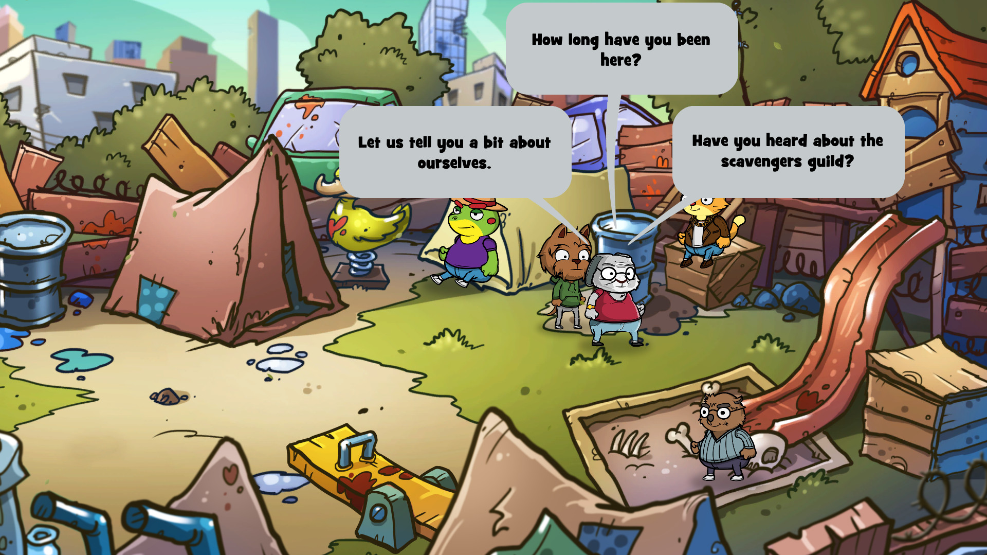 机智的度过僵尸末日:开始 Scheming Through The Zombie Apocalypse: The Beginning_2